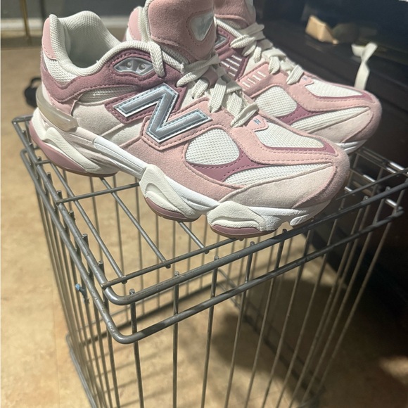 New Balance Shoes - New Balance Blush and White Athletic Shoes